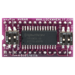 6116 RAM No More Batteries! Pole Position Arcade Battery Eliminator NVRAM