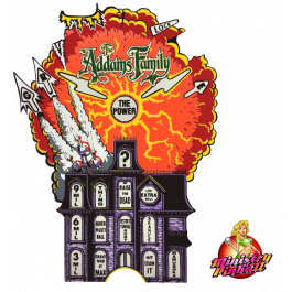 Addams Family Magnet Mansion Overlay Ministry Of Pinball