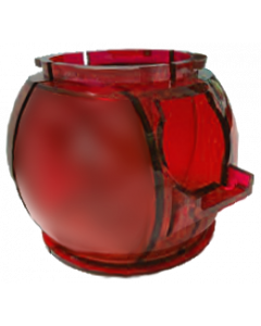 Twilight Zone Gumball Globe Red