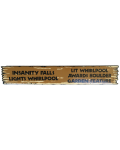 White Water Insanity Falls Decal
