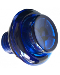 Flipper Button Transparent Blue