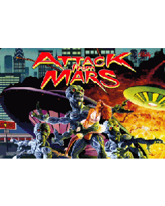 Attack from Mars 3D Translite