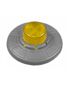 Attack from Mars Mini Saucer Yellow