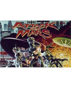 Attack from Mars 122 x 81 cm Wall Cling