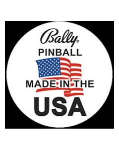 Bally "MADE IN USA" Decal