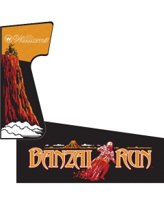 Banzai Run Cabinet Stencil Kit