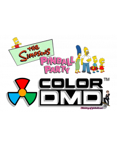 The Simpsons Pinball Party ColorDMD