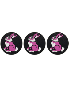 Cyclone Rabbit Target Decals Laminated