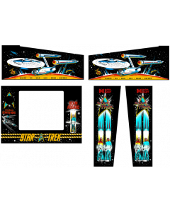 Star Trek Cabinet Decals (Next Gen)