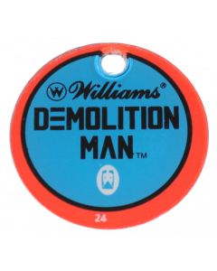 Demolition Man Promo Plastic Keyfob