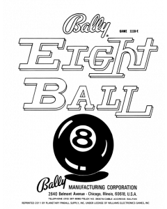 Eight Ball Manual