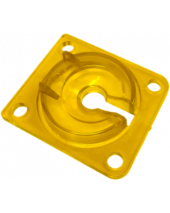 Transparent Yellow Eject Hole Plastic