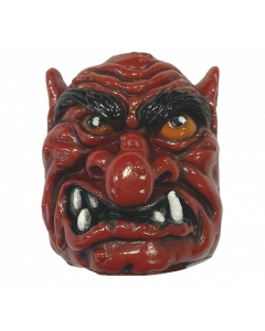 Medieval Madness Burgundy Troll Head