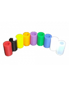 Silicone Rubber Sleeve Transparant 7/8 Inch
