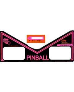 FIREPOWER Pinball Machine Apron Decal Set 