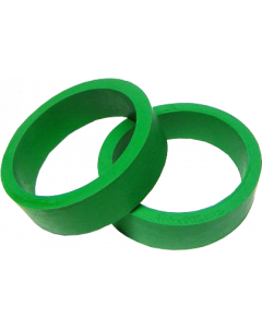 Flipper Rubber 1 1/2" x 1/2" Green