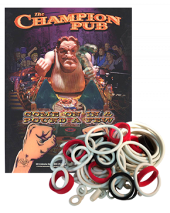The Champion Pub rubberset