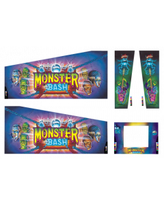 Monster Bash Cabinet Decals (Next Gen)