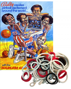 Harlem Globetrotters Rubberset