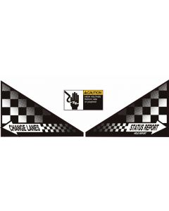 Indianapolis 500 Apron Decal Set