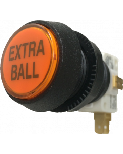 Extra Ball Button Orange