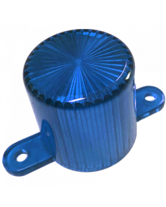 Dome Flash Lamp Screw Blue