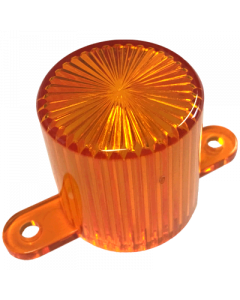 Dome Flash Lamp Screw Orange