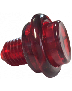 Flipper Button Transparent Red