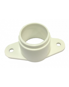 Button Flipper Housing White