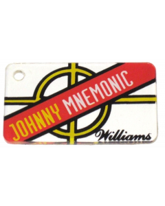 Johnny Mnemonic Promo Plastic Keyfob