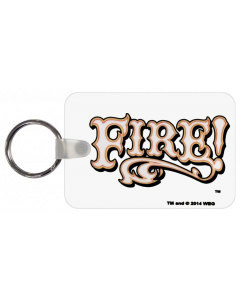 Fire Logo Key Chain