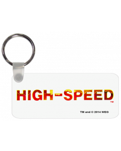 High Speed Logo Key Chain