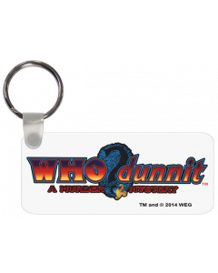 Who Dunnit Logo Key Chain