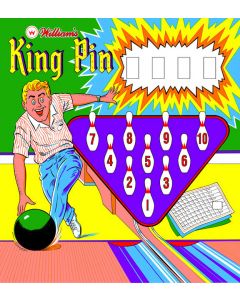 King Pin Backglass