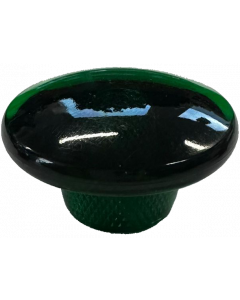 Green Transparant Knob with M8 thread 