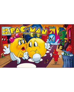  Mr. & Mrs. Pac-Man Pinball Translite 
