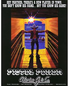 Pistol Poker Flyer