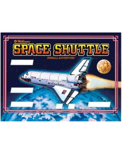 Space Shuttle Backglass