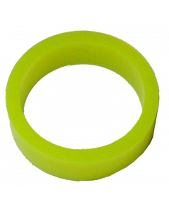 Saturn™ Flipper Ring - FLUORESCENT YELLOW 1.5 Inch x .5 Inch #1 Hardness (Soft)