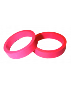 Flipper Rubber 1 1/2" x 1/2" Red