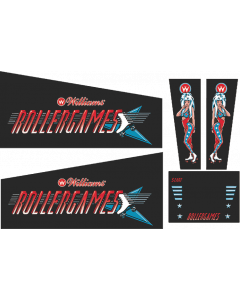 Rollergames Cabinet Decals (Next Gen)