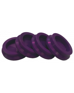 Silicon Feet Purple Set/4