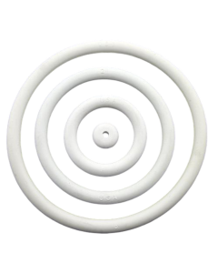 2 Inch White Rubber Ring