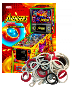 Avengers Infinity Quest Rubber Set