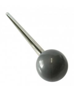 Ball Shooter Rod Silver Round Knob