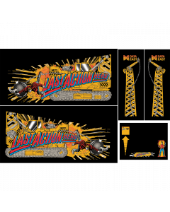 Last Action Hero Cabinet Decals