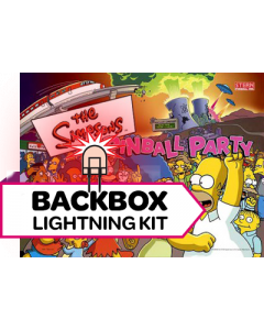 Simpsons Pinball Party Backbox Lightning Kit 