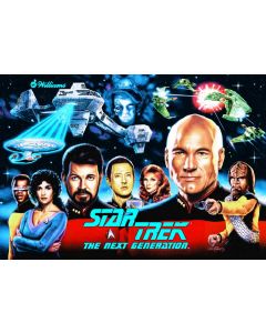 Star Trek TNG Acrylic Backglass