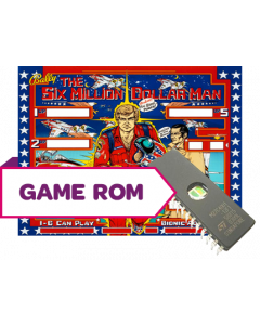 The Six Million Dollar Man CPU Game Rom Set