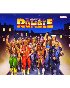 WWF Royal Rumble Alternate Translite 
